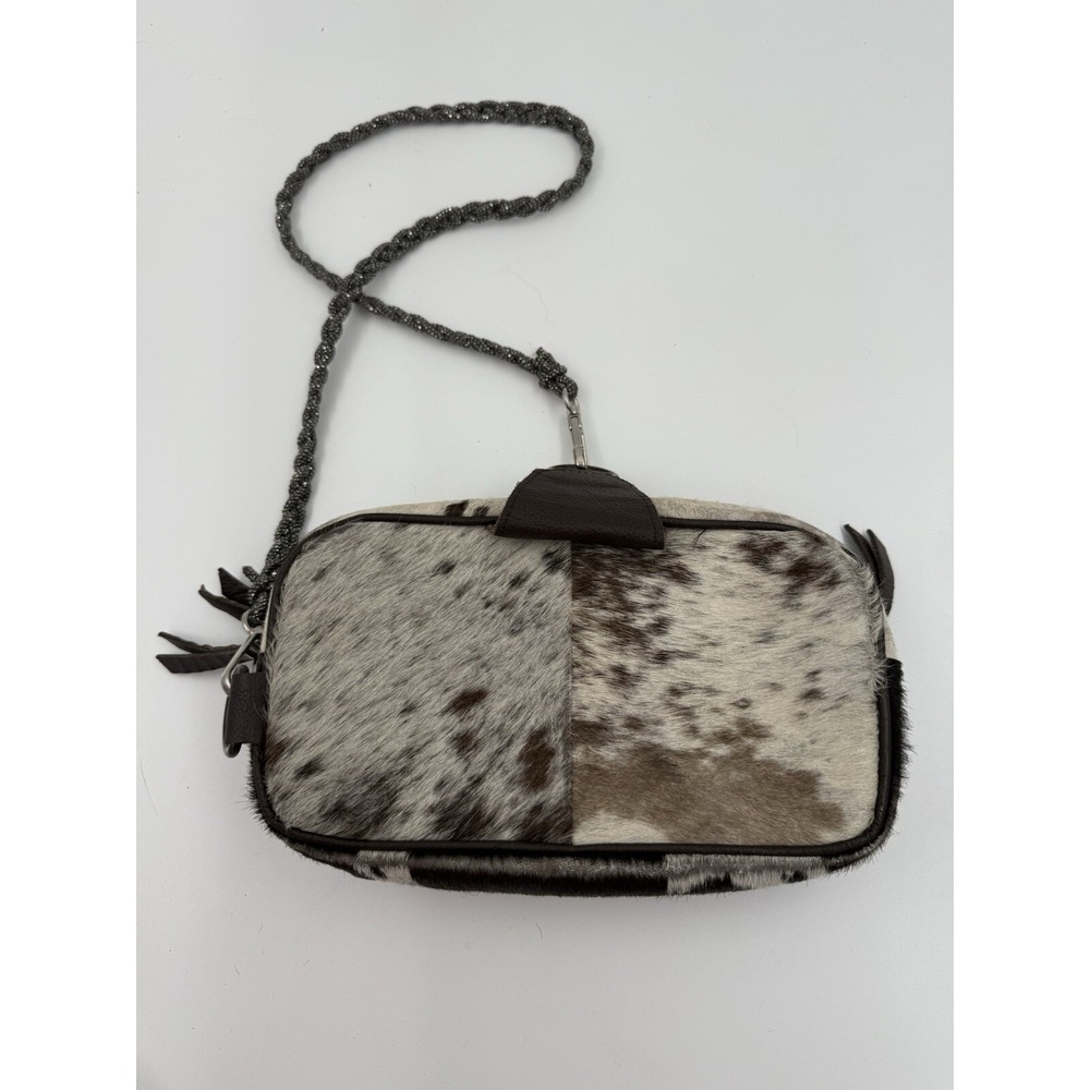 Crossbody Purse With Faux Fur